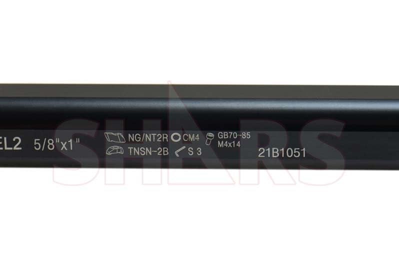 Shars 5/8" A10S-TNEL2 شق S-NE سائل تبريد عبر الخيوط بار حفر قابل للتبديل 404-6471 P - Image 2